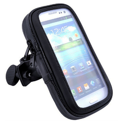 Waterproof Bike Frame Phone Holder Bag Case with Handlebar for iPhone Samsung