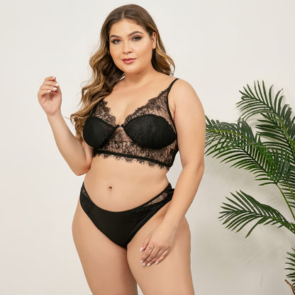 Beautifully Cut 2pc Lingerie Set (Plus Sizes Only)