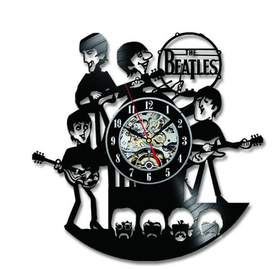 Beatles Clock Vinyl Record Wall Art Cool Gift - The Styky Shack