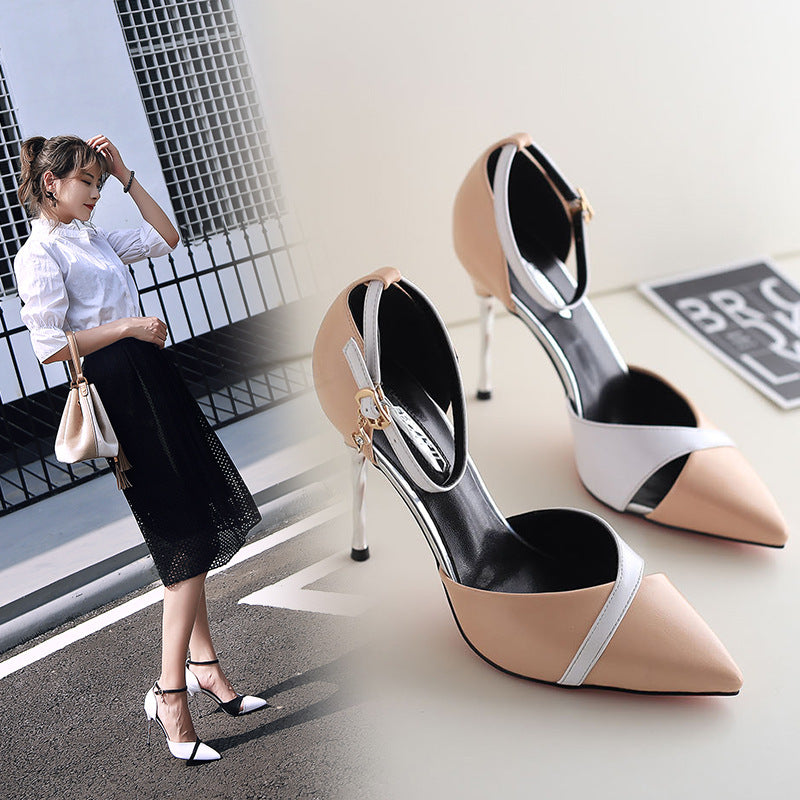 Women's Unique Designed Pointed Toe Stiletto Shoes