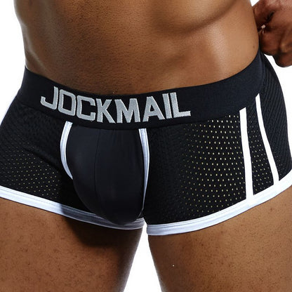 JOCKMAIL Breathable Mesh Men's Boxers