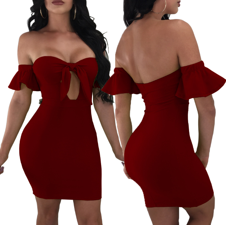 ¡¡Nuevo!! vestido sexy caliente con top de tubo