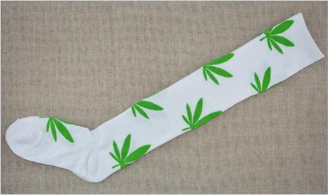 Weed Knee High Socks