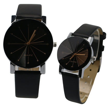 Alloy Faux Leather Quartz Sports Dress Wrist Watch