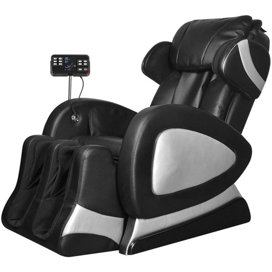 Electric massage chair Black Artificial leather - The Styky Shack
