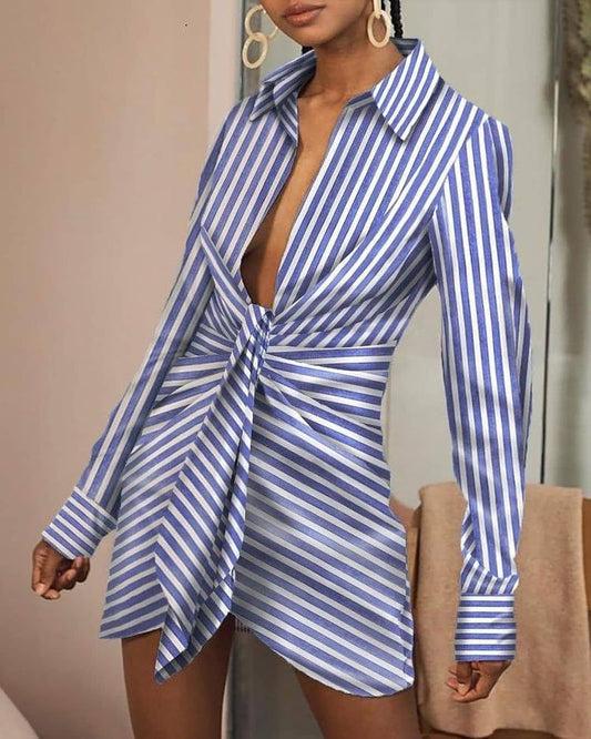 Home Style Loose Shirt Dress