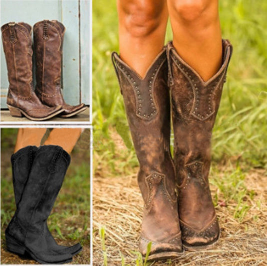 Vintage/Retro Cowgirl Boots