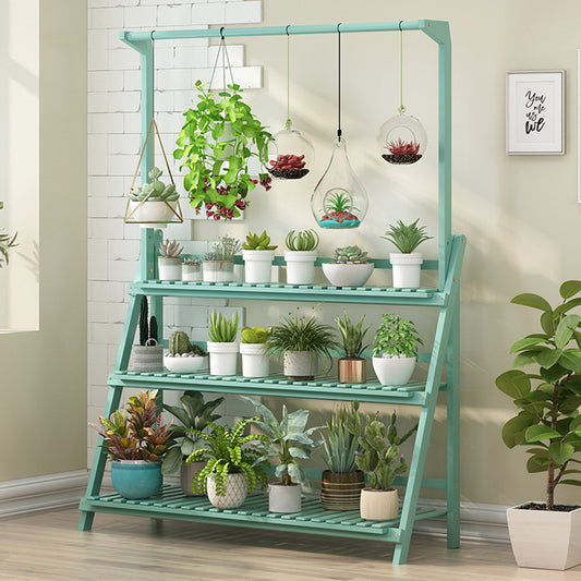 3 Tiers Wood Plant Rack Multi-layer Flower Pot Stand Wooden Storage Shelf Display Rack Home Office Garden Furniture - The Styky Shack