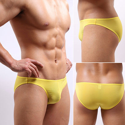 Men's Soft Tangas Jockstrap Underwear T-Back G-String Briefs Sexy Pouch Thongs