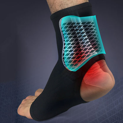 1pcs Ankle Support Compression Strap Achilles Tendon Brace Sprain Protect Ankle Brace Support Pad Adjustable Ankle Protector Football - The Styky Shack