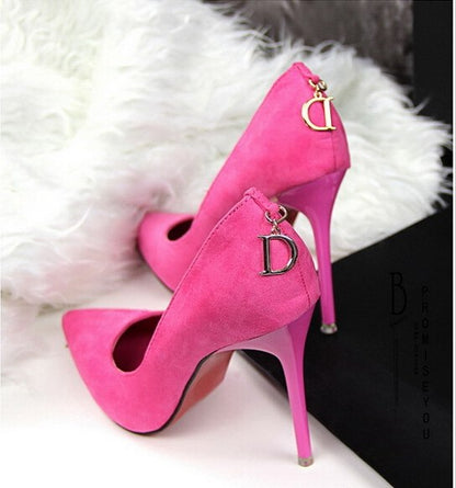 Women Pumps Brand Women Shoes High Heels Sexy Pointed Toe Red Bottom High Heels Wedding Shoes