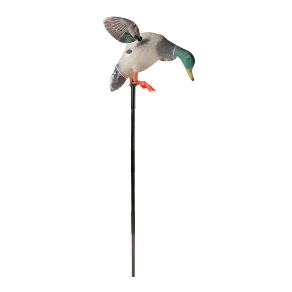 Señuelo de pato volador 3D, señuelo de pesca y decoración de jardín, adornos para césped