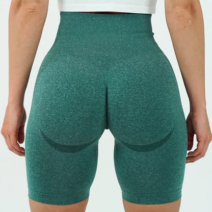 Pantalones cortos de Yoga para mujer, mallas deportivas de cintura alta, pantalones cortos deportivos de encaje perfecto, ropa deportiva para exteriores, ropa de gimnasio