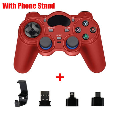 2.4 G Controller Gamepad Android Wireless Joystick Joypad with OTG Converter For PS3/Smart Phone For Tablet PC Smart TV Box - The Styky Shack