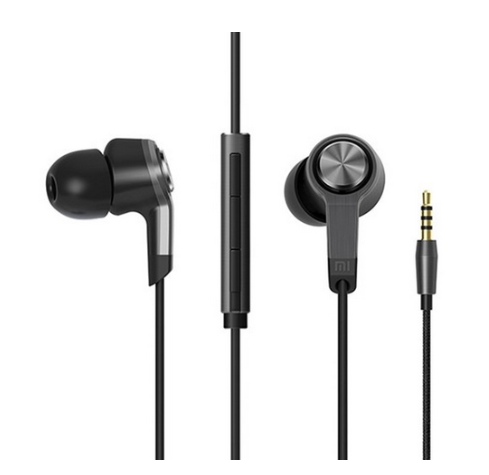 Nuevos auriculares internos con pistón de mijo aplicables, nuevos auriculares de titanio vacíos, medidor de cinco auriculares, control de cable en caja en los auriculares