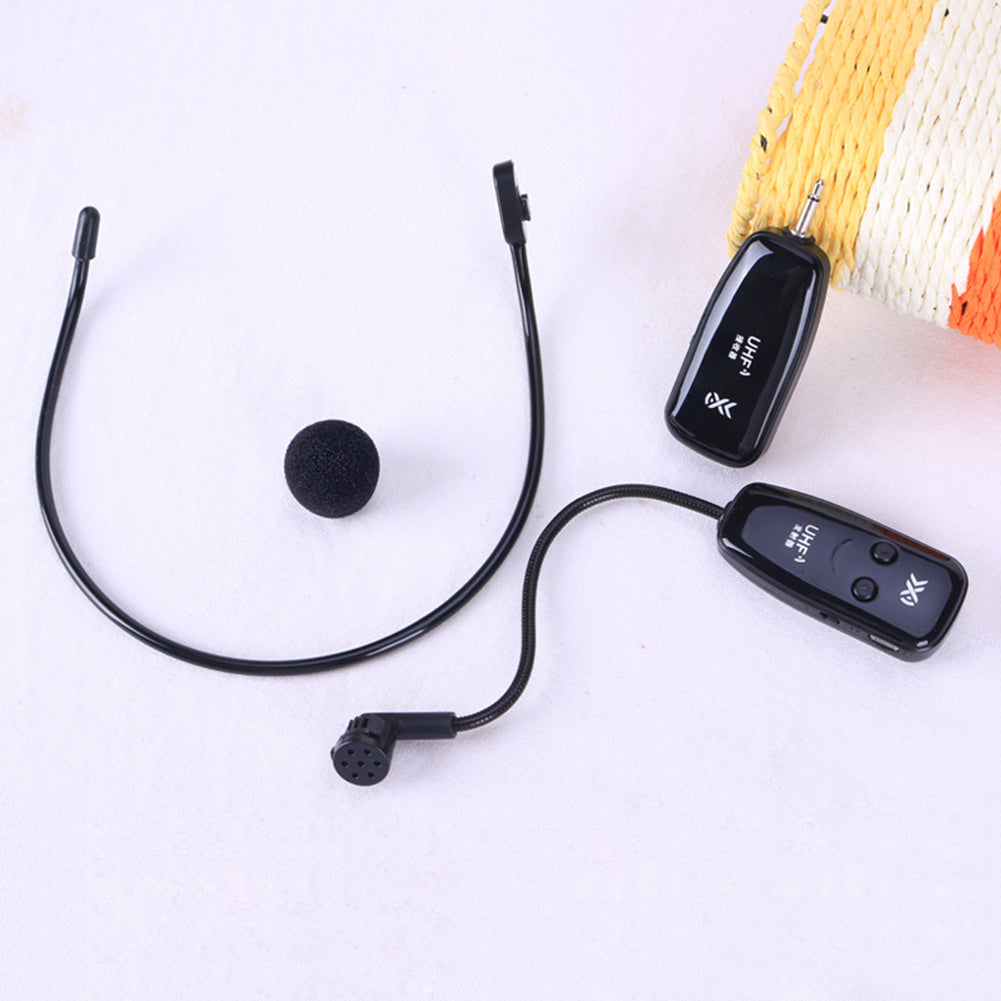 Wireless Microphone Headset Mic for Voice Amplifier Speaker Teaching Tour Guide