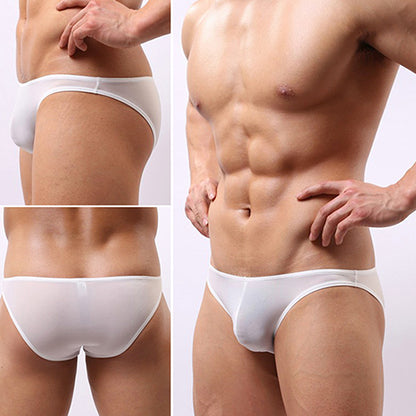 Men's Soft Tangas Jockstrap Underwear T-Back G-String Briefs Sexy Pouch Thongs