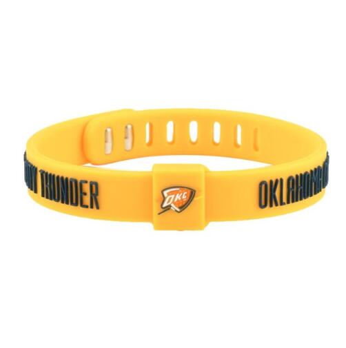 basketball team silicone bracelets sports wristbands - The Styky Shack