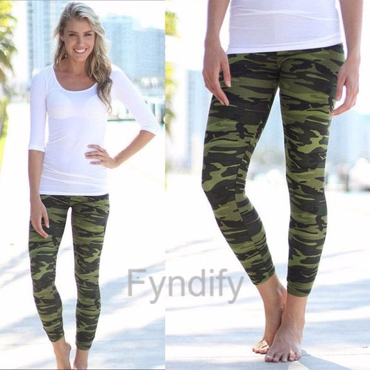 ¡¡¡EN VENTA!!! ¡¡¡50% REBAJADO!!! Leggings de camuflaje de moda Talla única