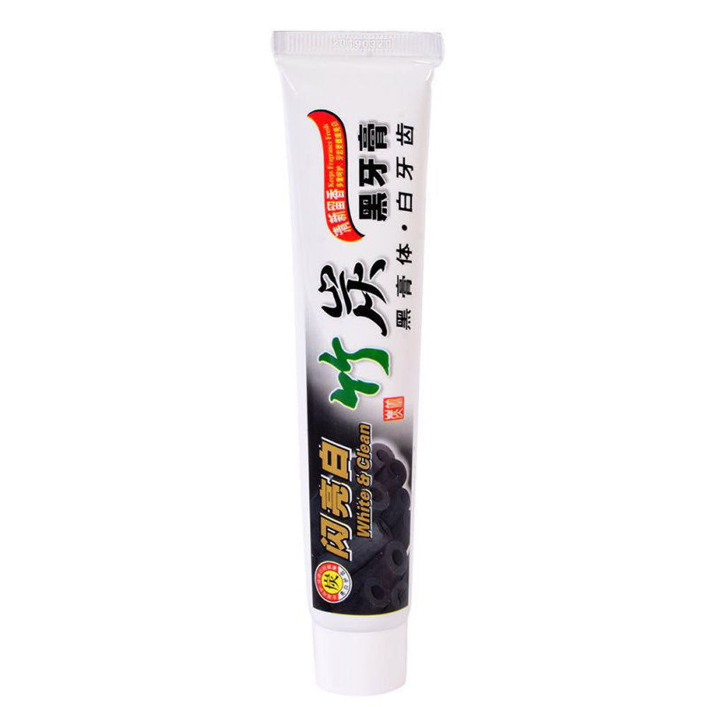 Whitening Toothpaste Bamboo Charcoal Teeth Black Removes Stains Bad Breath