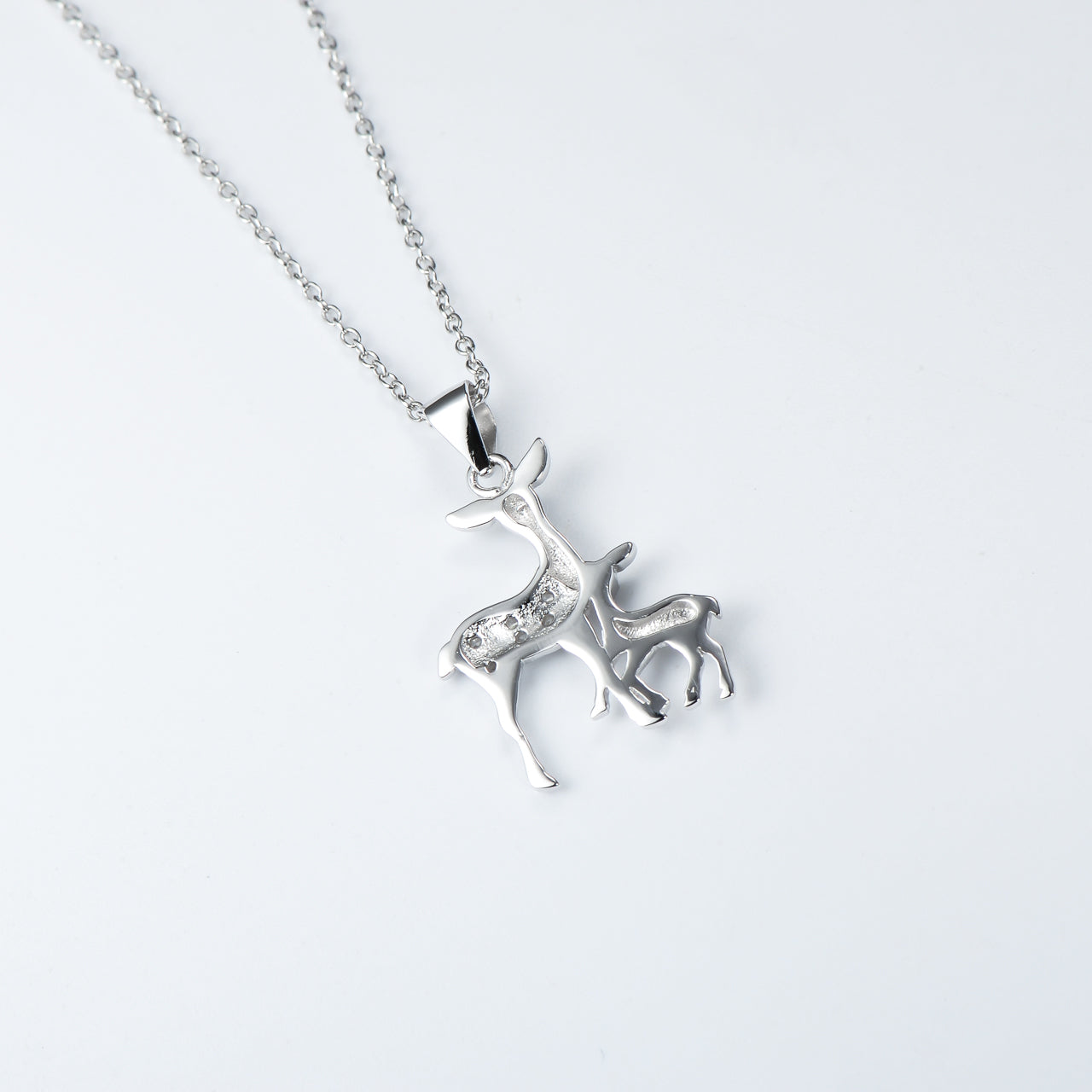 Fawn Pendant .925 Silver Necklace