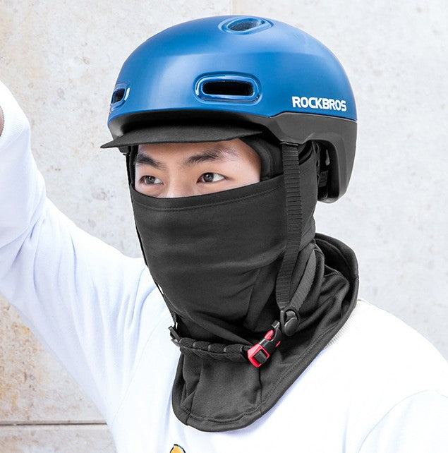 Winter warm and windproof face mask outdoor fleece scarf cold haze mask riding headgear