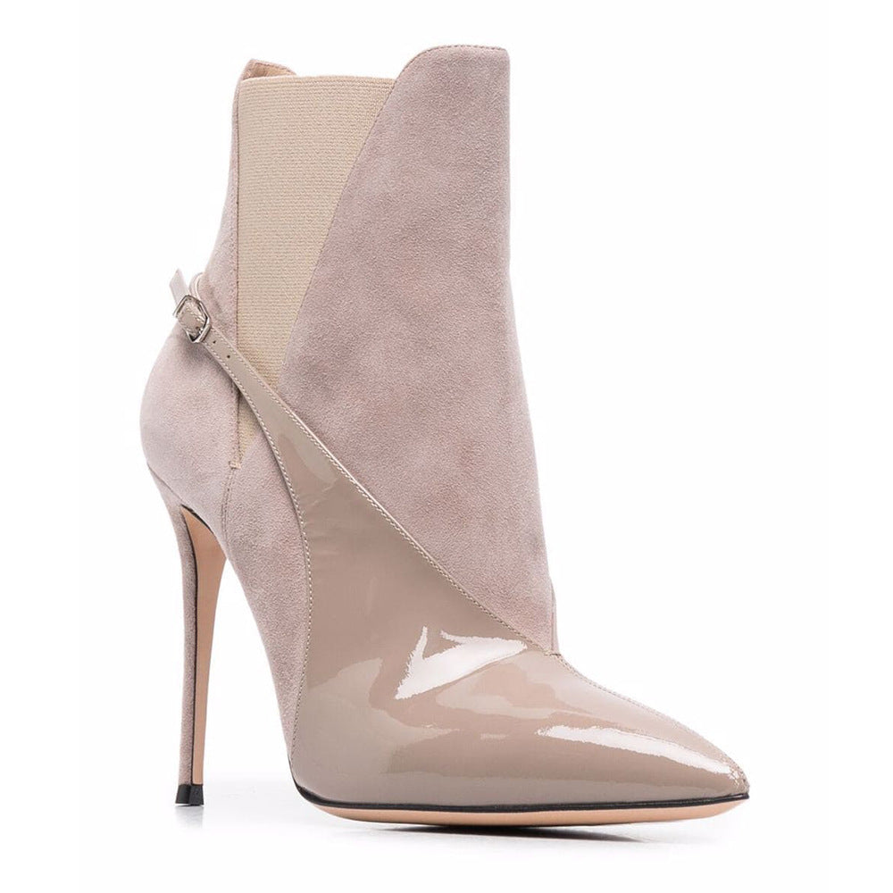 Women's Pointed Toe Stiletto Heel Ankle Boots