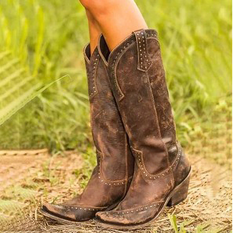 Vintage/Retro Cowgirl Boots