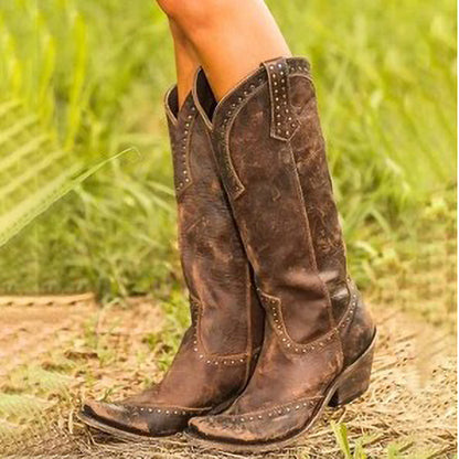 Vintage/Retro Cowgirl Boots