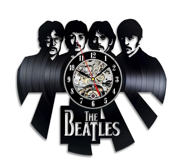 Beatles Clock Vinyl Record Wall Art Cool Gift - The Styky Shack