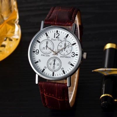 ¡¡EN VENTA!! ¡¡¡50% REBAJADO!!! Reloj de hombre con cinturón ultrafino de moda.