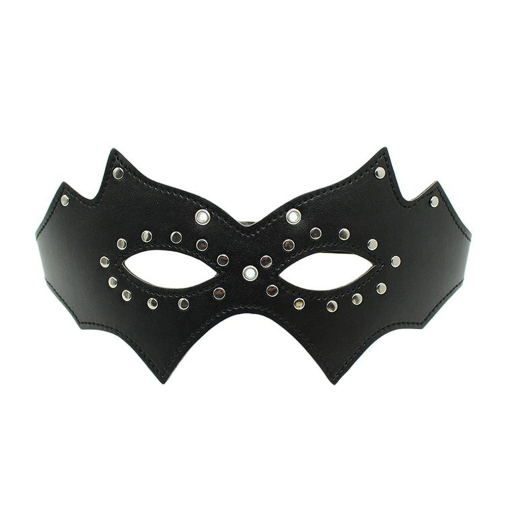 Women Masquerade Sexy Faux Leather Eye Mask Dress Up Party Costume Prop Sex Toy