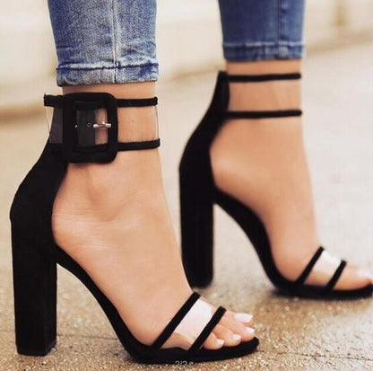 sexy comfortable hollow heel sandals shoes