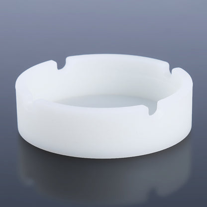 With luminous silicone ashtray