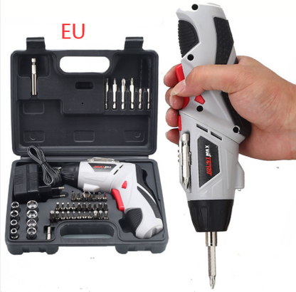 4.8V Electric Screwdriver Set Household Multifunctional Rechargeable Hand Drill - The Styky Shack