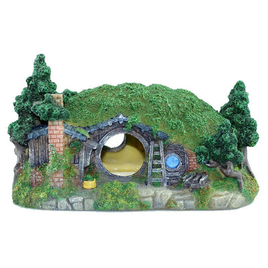 Aquarium Landscaping Castle Decoration Ornaments House Fish Tank Wooden House - The Styky Shack