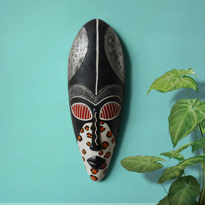 African resin wall decoration