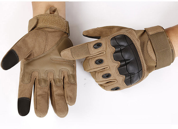 All tactical gloves O remember men and women touch screen outdoor mountaineering non-skid riding protection sports - The Styky Shack