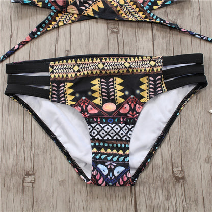 Aztec String Strappy Swim Wear