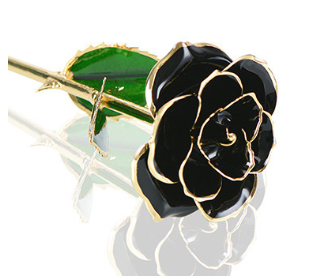 24K Gold Plated Rose Romantic Eternal Rose Eternal Flower with Stand Best Gift for Valentine's Day Mother's Day Wedding - The Styky Shack