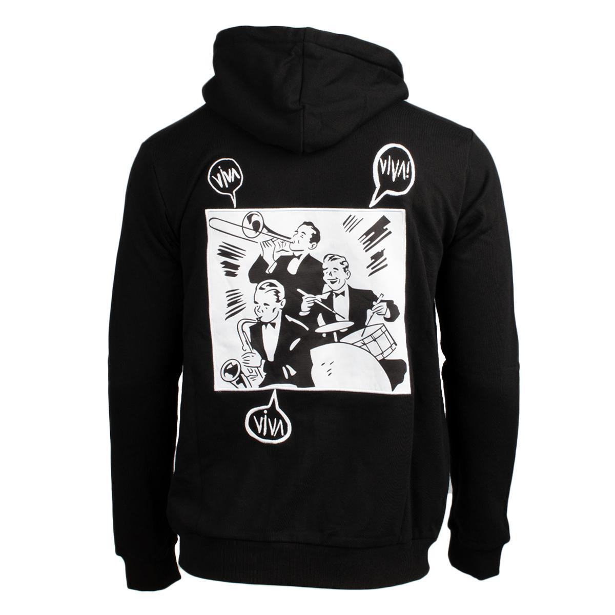 VIVA Two-Tone Zip Up Hoodie