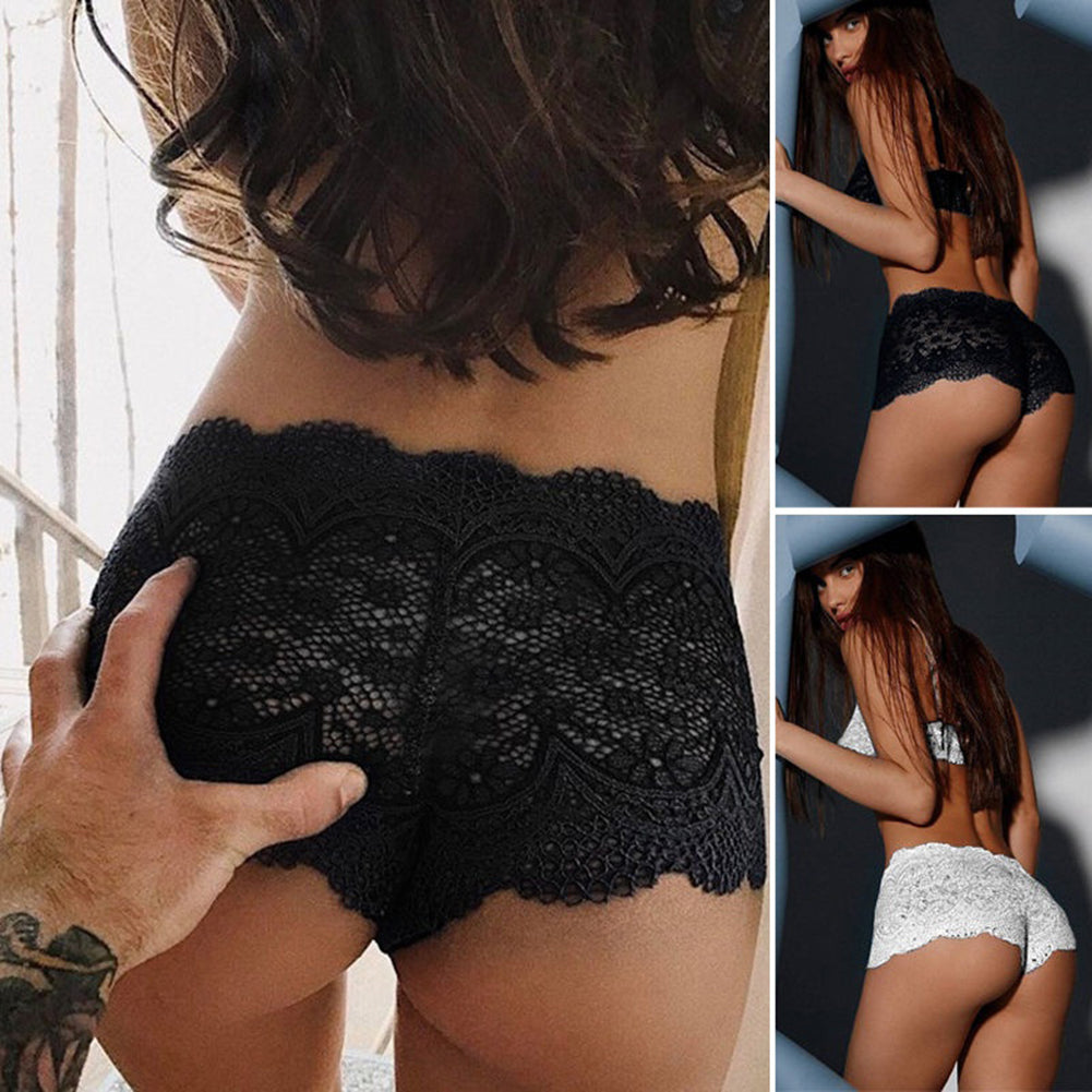 Sexy Hollow Lace Underwear Knickers