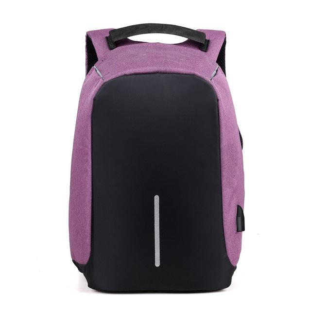 Bolso antirrobo, mochila de viaje para mujer, gran capacidad, negocios, carga USB, mochila para ordenador portátil para hombre, bolso de hombro de colegio para estudiantes universitarios