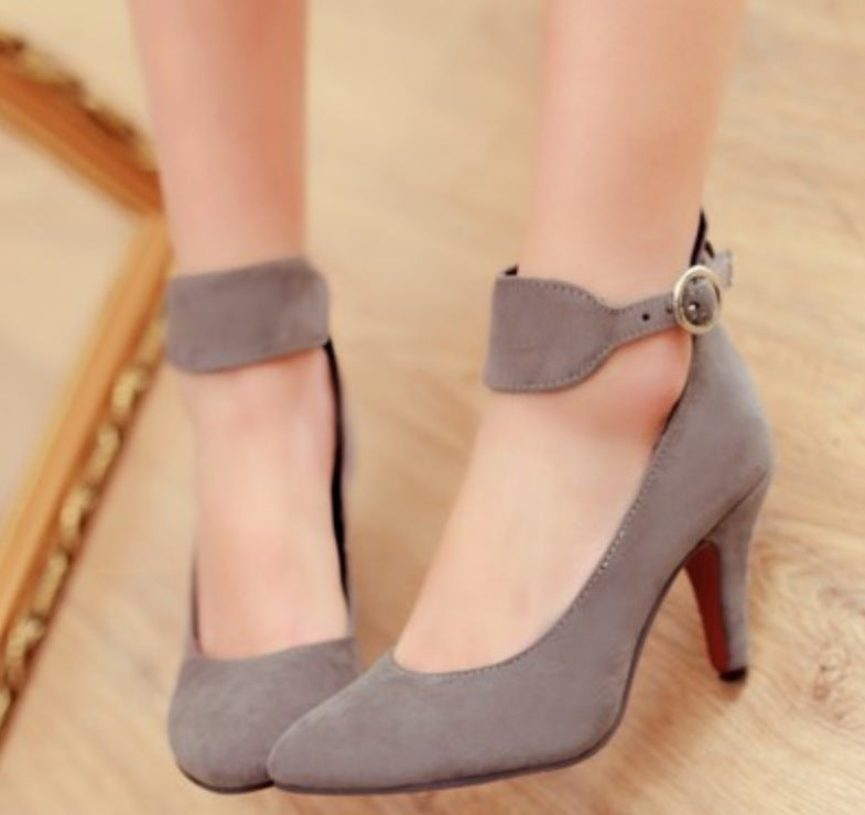 Women's shoes pointed high heels