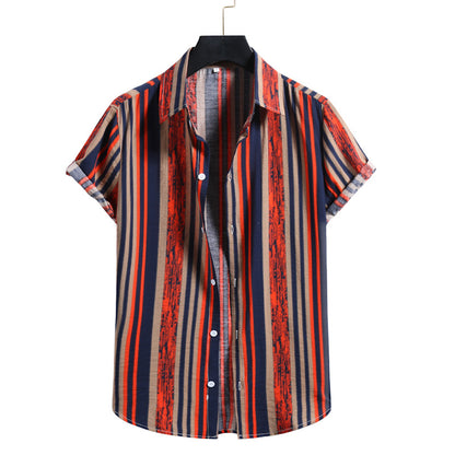 ON SALE!!! 50% OFF!!! Modern Pattern Style Short-sleeved Shirt