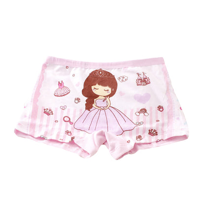 Bebé niña niños algodón suave dibujos animados princesa pantalones cortos ropa interior transpirable bragas