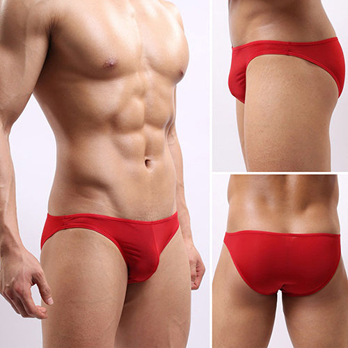 Men's Soft Tangas Jockstrap Underwear T-Back G-String Briefs Sexy Pouch Thongs