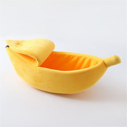 Banana Shape Pet Dog Cat Bed House Mat Durable Kennel Doggy Puppy Cushion Basket Warm Portable Dog