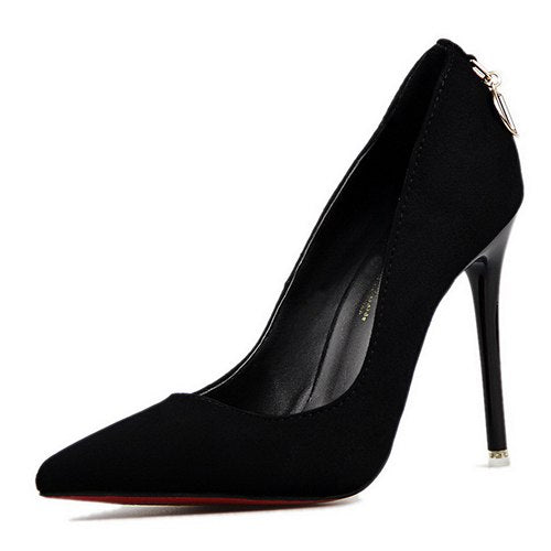 Women Pumps Brand Women Shoes High Heels Sexy Pointed Toe Red Bottom High Heels Wedding Shoes