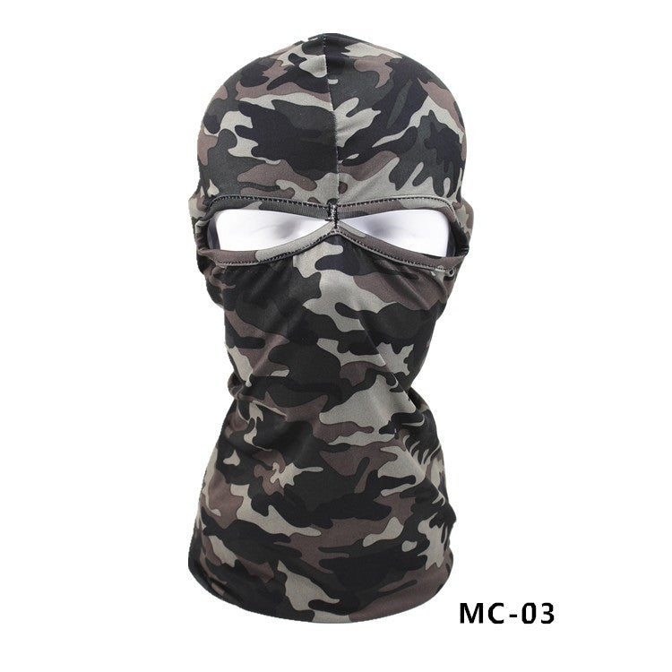 Windproof hood outdoor tactical riding hood